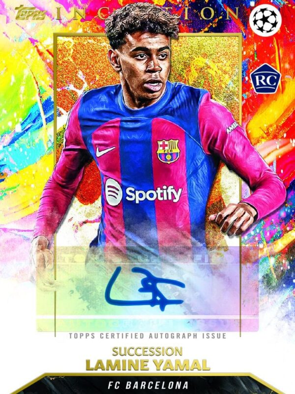 2023-24 Topps Inception UEFA Club Competitions Soccer Hobby Box - Sealed - supplier4