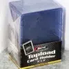 BCW Topload Card Holders 3 x 4 Thicker Cards 59pt - stand