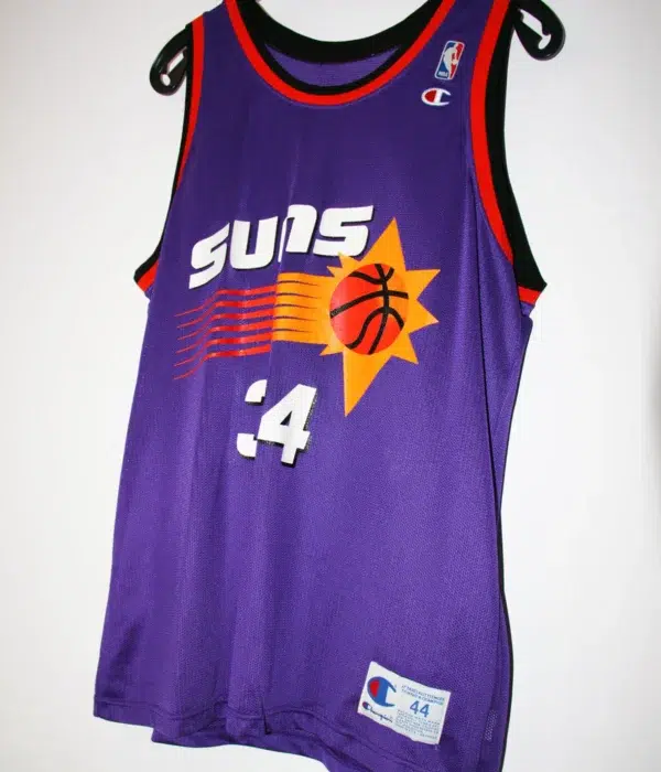 NBA チャンピオンSuns Barkley 34 バスケットボールジャージ L Vintage Phoenix Suns Charles Barkley #34 Basketball-NBA