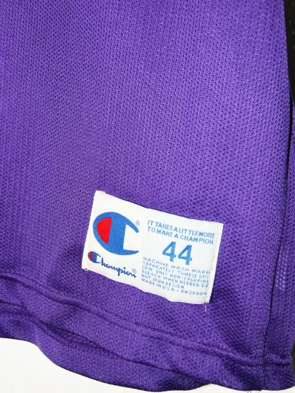 Charles Barkley #34 Phoenix Suns NBA Vintage Road Basketball Jersey - label