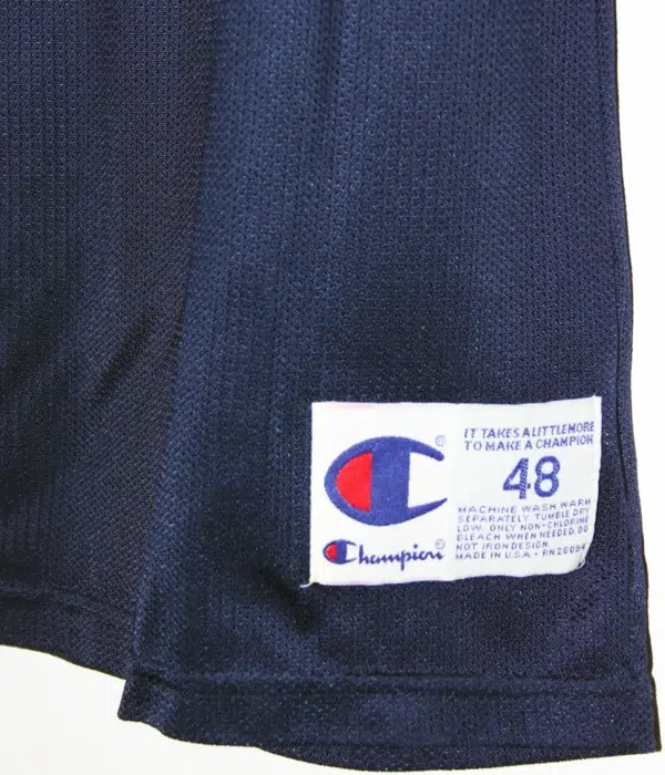 Dikembe Mutombo #55 Denver Nuggets NBA Vintage Road Basketball Jersey - XL - label