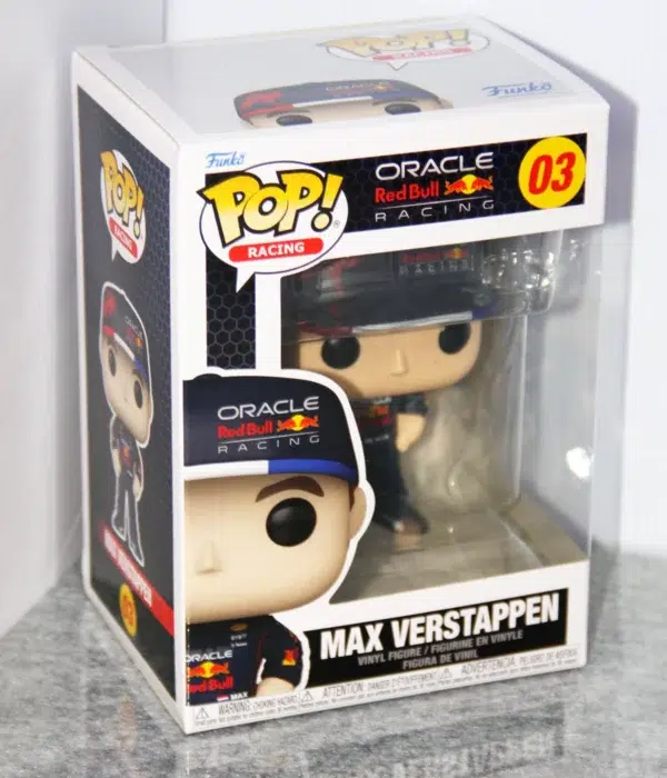 Funko POP! Max Verstappen #03 F1 Racing Oracle Red Bull Racing - stand