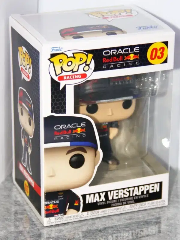 Funko POP! Max Verstappen #03 F1 Racing Oracle Red Bull Racing - stand