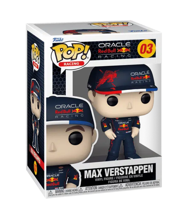 Funko POP! Max Verstappen #03 Formule 1 Oracle RedBull Racing - box