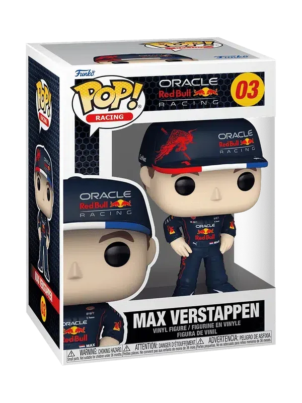 Funko POP! Max Verstappen #03 Formule 1 Oracle RedBull Racing - box