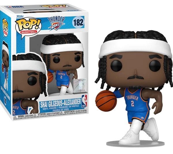 Funko POP! Shai Gilgeous-Alexander #182 NBA Basketball Oklahoma City Thunder - overview