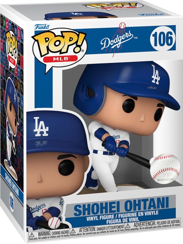 Funko POP! Shohei Ohtani #106 MLB Baseball Los Angeles Dodgers - box