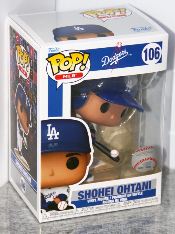 Funko POP! Shohei Ohtani #106 MLB Baseball Los Angeles Dodgers - stand