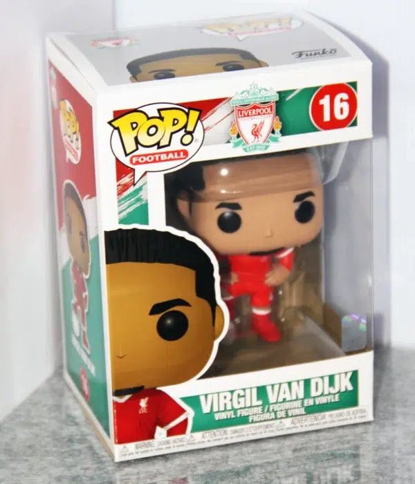 Funko POP! Virgil van Dijk #16 Premier League Football Liverpool FC - stand