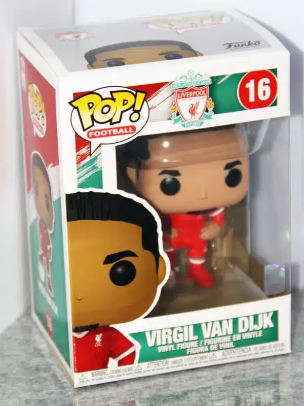 Funko POP! Virgil van Dijk #16 Premier League Football Liverpool FC - stand