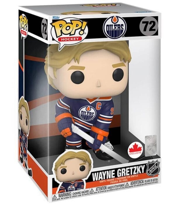 Funko POP! Wayne Gretzky #72 NHL Hockey Edmonton Oilers - box