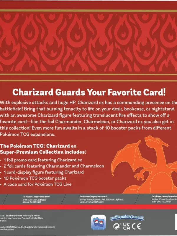 Pokémon TCG Charizard ex Super-Premium Collection - Sealed - back