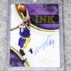 2015-16 Nick Van Exel #IK-NVA Panini Immaculate Collection Ink Autograph SN#6 - front