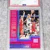 2017-18 Stephen Curry #8 Panini Status Symbols Red PSA 9 MINT SN#220 - front
