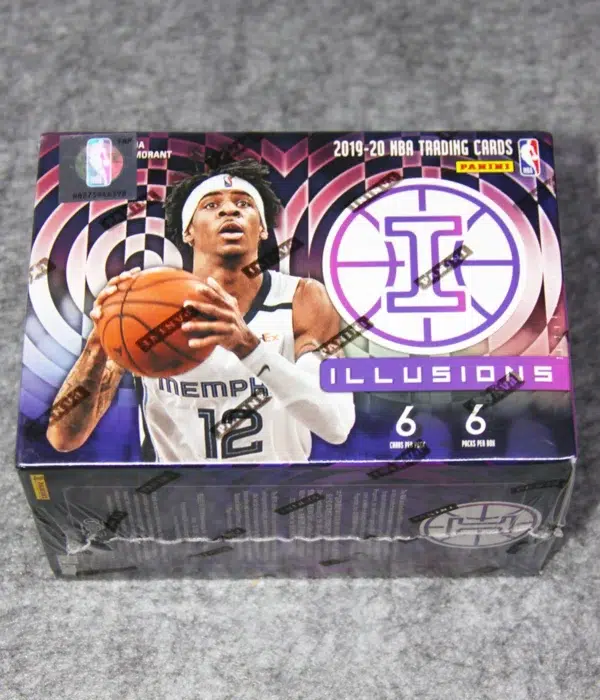 2019-20 Panini Illusions Basketball Blaster Box - Sealed - back