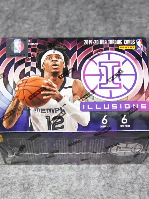 2019-20 Panini Illusions Basketball Blaster Box - Sealed - back