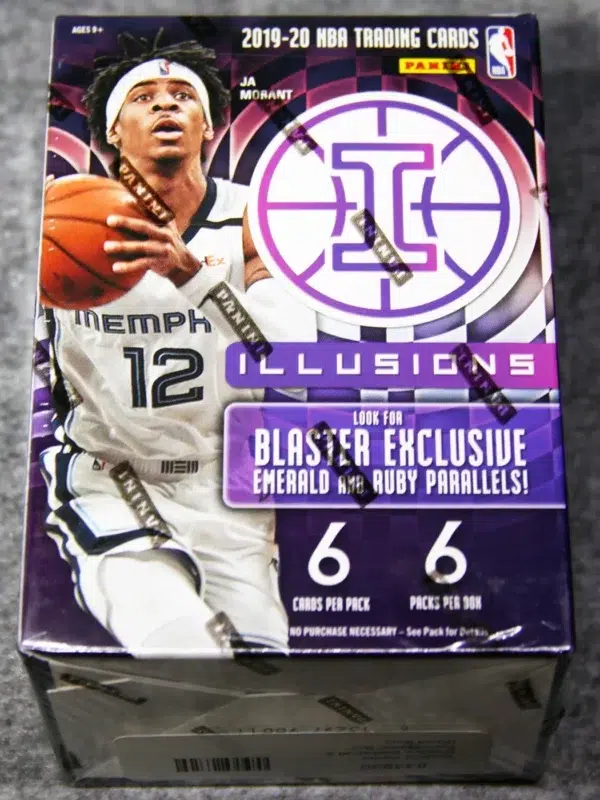 2019-20 Panini Illusions Basketball Blaster Box - Sealed - front
