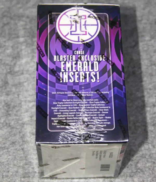 2019-20 Panini Illusions Basketball Blaster Box - Sealed - side