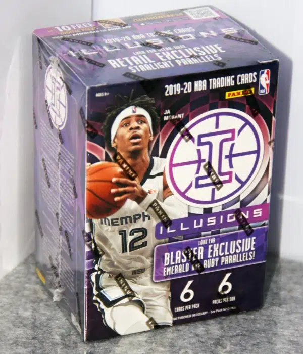 2019-20 Panini Illusions Basketball Blaster Box - Sealed - stand