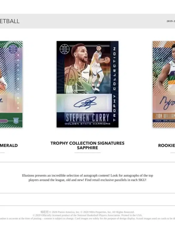 2019-20 Panini Illusions Basketball Blaster Box - Sealed - supplier3