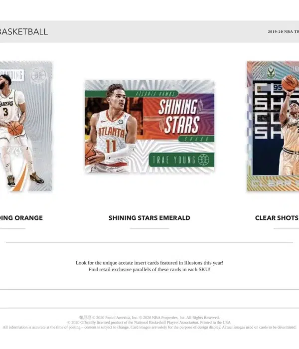 2019-20 Panini Illusions Basketball Blaster Box - Sealed - supplier4