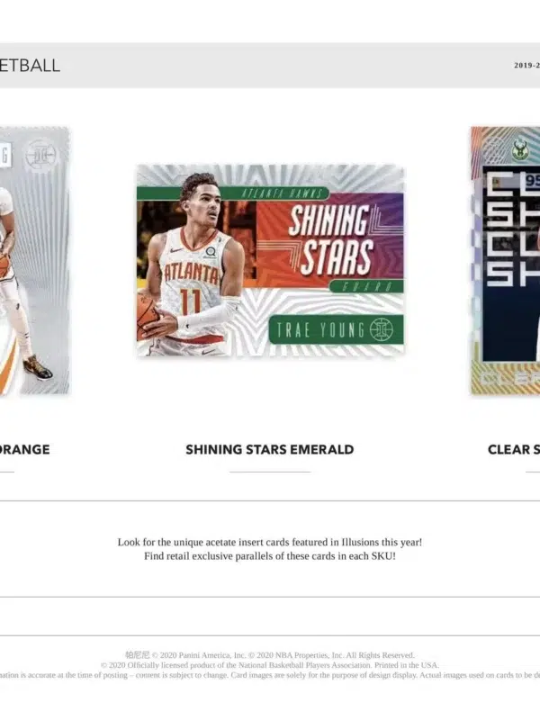 2019-20 Panini Illusions Basketball Blaster Box - Sealed - supplier4