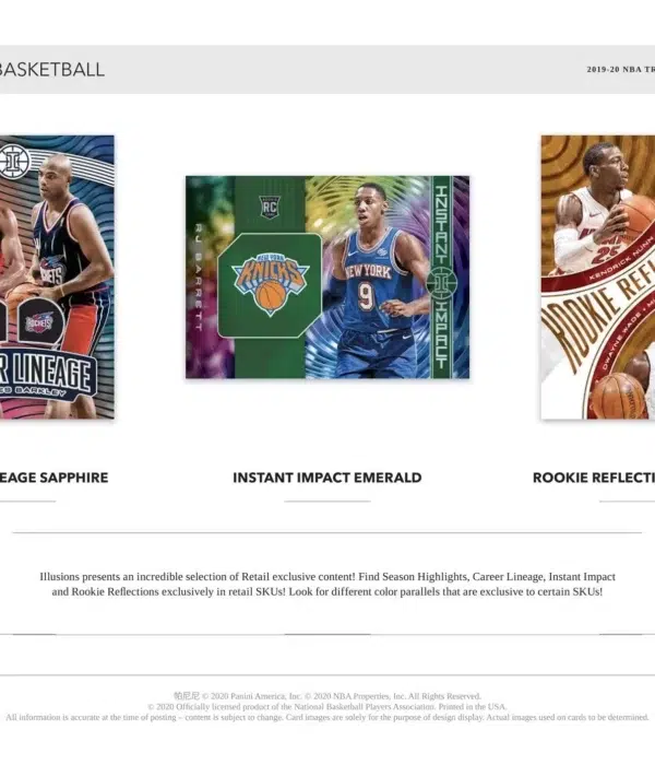 2019-20 Panini Illusions Basketball Blaster Box - Sealed - supplier5