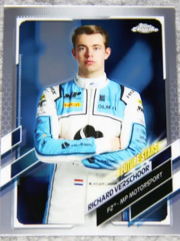 2021 Richard Verschoor #63 Topps Chrome F2 Future Stars - front