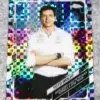 2022 Toto Wolff #99 Topps Chrome F1 Checker Flag Refractor SP - front