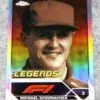 2023 Michael Schumacher #199 Topps Chrome F1 Legends Refractor - front