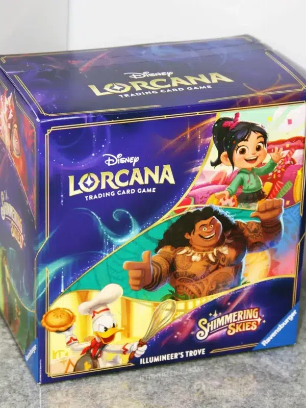 Disney Lorcana TCG Shimmering Skies Trove Box - front