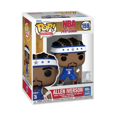 Funko POP! Allen Iverson #159 NBA All-Stars Basketball Philadelphia 76ers - box
