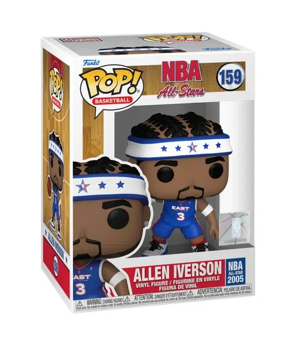 Funko POP! Allen Iverson #159 NBA All-Stars Basketball Philadelphia 76ers - box