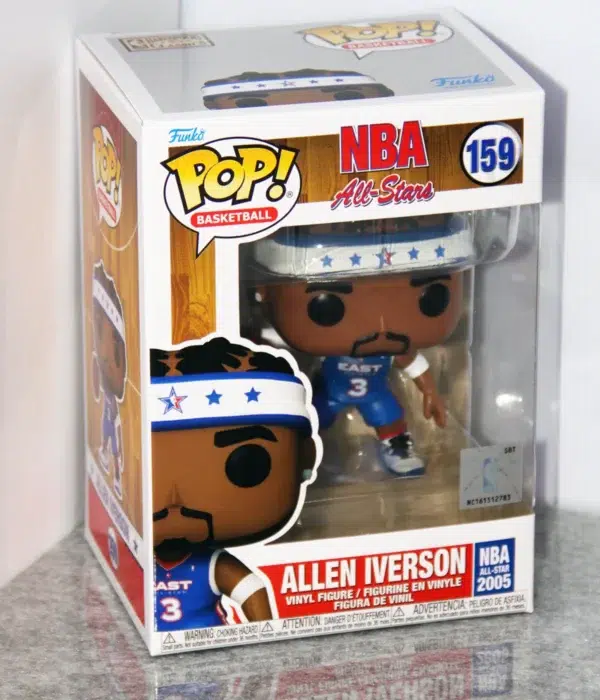 Funko POP! Allen Iverson #159 NBA All-Stars Basketball Philadelphia 76ers - stand