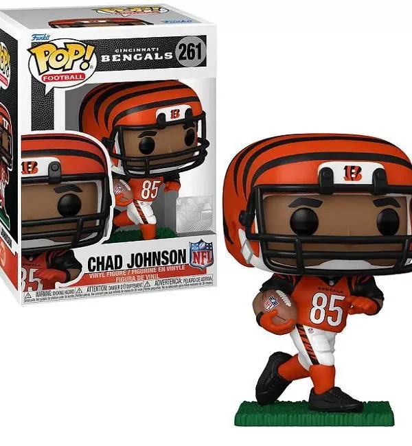 Funko POP! Chad Johnson #261 NFL Football Cincinnati Bengals - overview