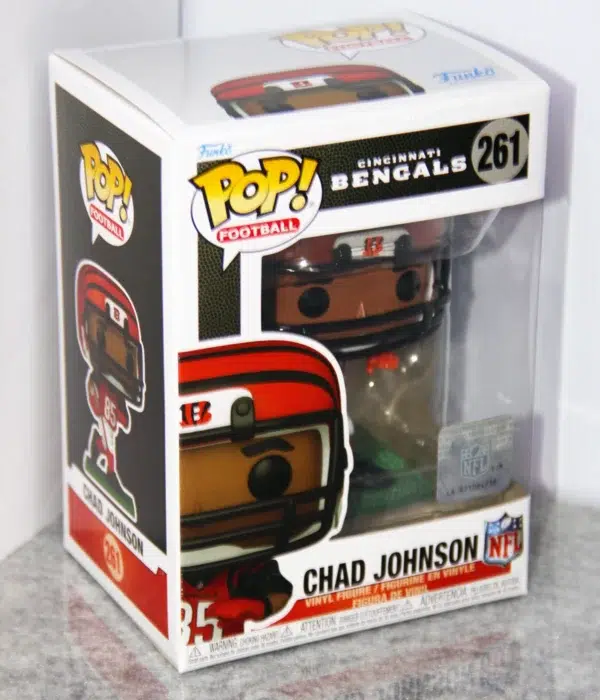 Funko POP! Chad Johnson #261 NFL Football Cincinnati Bengals - stand
