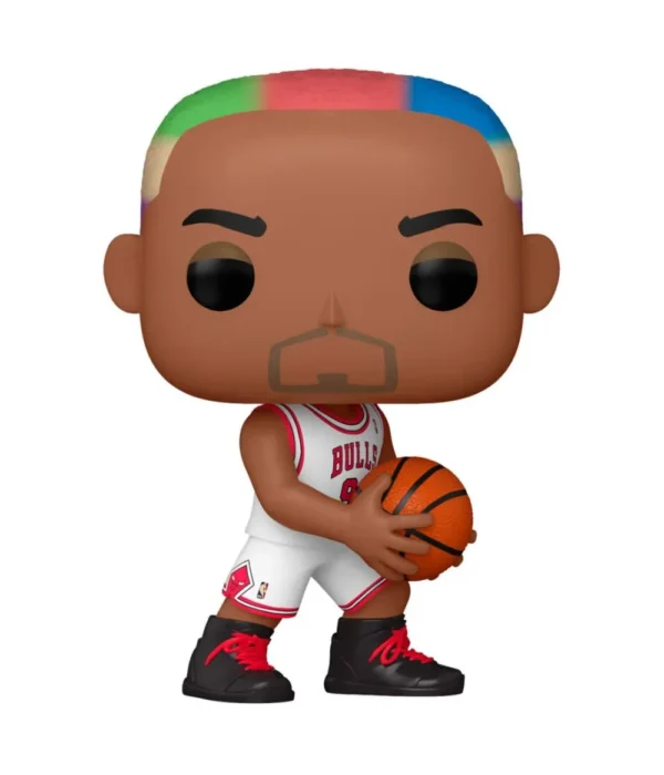 Funko POP! Dennis Rodman #103 NBA Basketball Chicago Bulls Edition with Colored Hair - pop