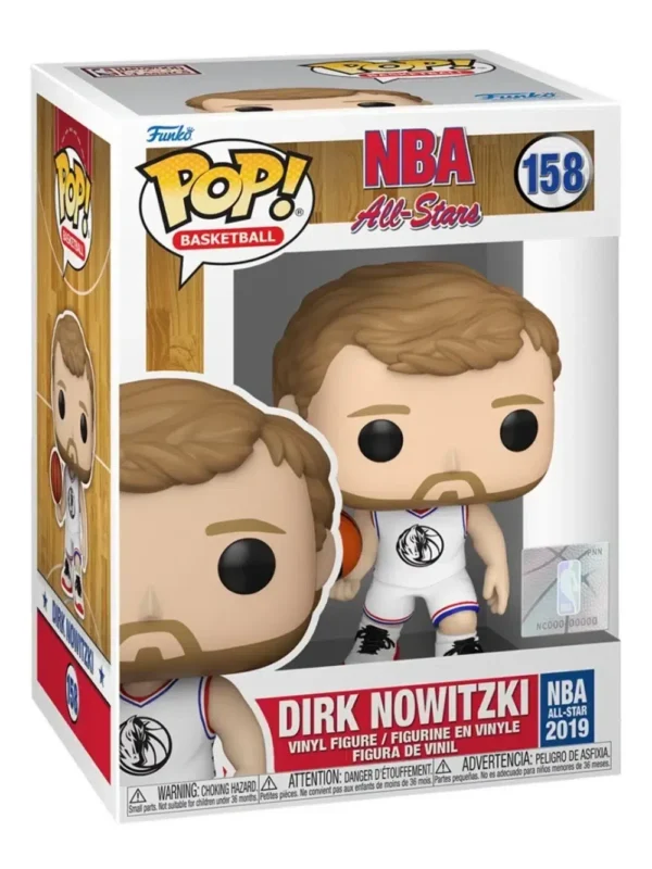 Funko POP! Dirk Nowitzki #158 NBA All-Stars Basketball Dallas Mavericks - box