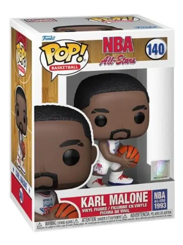 Funko POP! Karl Malone #140 NBA All-Stars Basketball - box