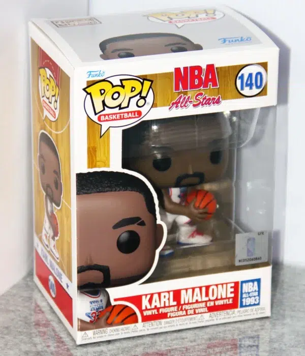 Funko POP! Karl Malone #140 NBA All-Stars Basketball - stand