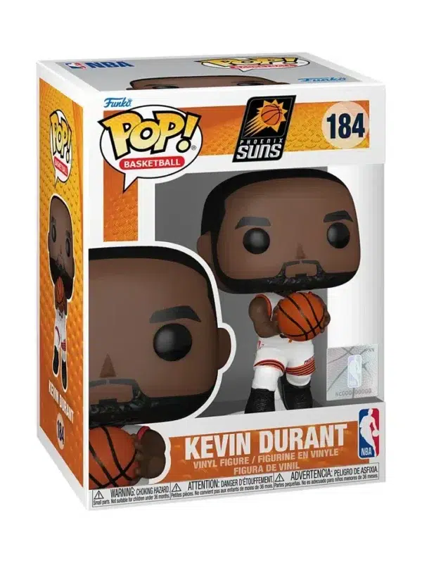 Funko POP! Kevin Durant #184 NBA Basketball Phoenix Suns - box