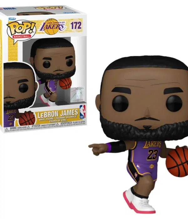 Funko POP! LeBron James #172 NBA Basketball Los Angeles Lakers - overview