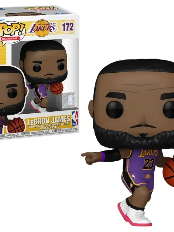 Funko POP! LeBron James #172 NBA Basketball Los Angeles Lakers - overview