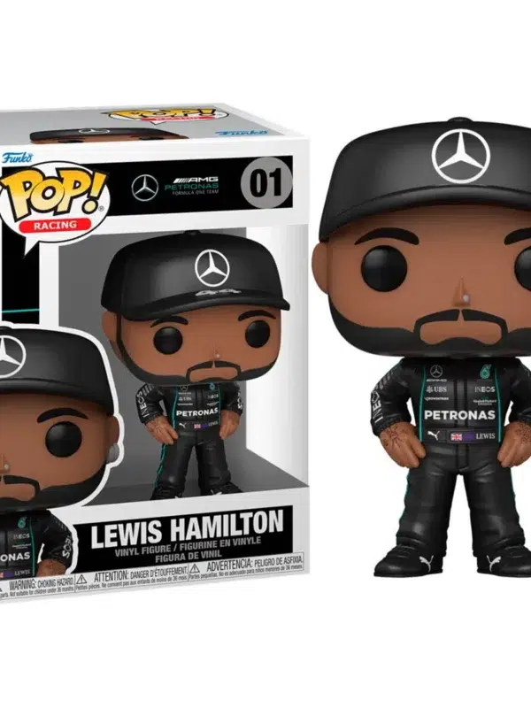 Funko POP! Lewis Hamilton #01 Formule 1 Racing Mercedes AMG Petronas - overview