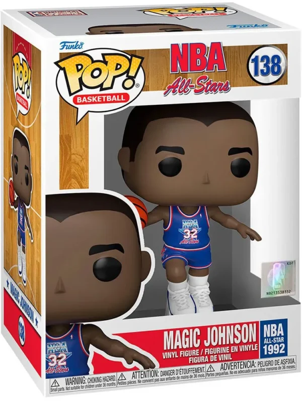 Funko POP! Magic Johnson #138 NBA All-Stars Basketball - box
