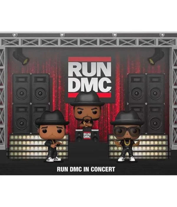 Funko POP! Moment Deluxe Run - Jam Master Jay - DMC #01 Run DMC in Concert + Vinyl Figure - box