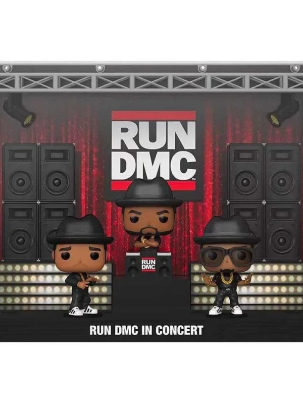 Funko POP! Moment Deluxe Run - Jam Master Jay - DMC #01 Run DMC in Concert + Vinyl Figure - box