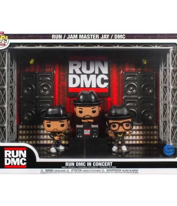 Funko POP! Moment Deluxe Run - Jam Master Jay - DMC #01 Run DMC in Concert + Vinyl Figure - front