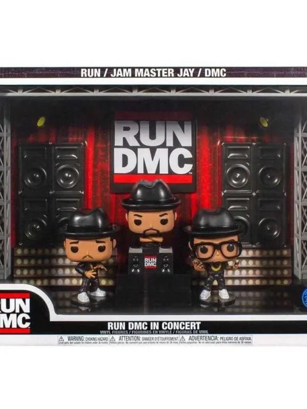 Funko POP! Moment Deluxe Run - Jam Master Jay - DMC #01 Run DMC in Concert + Vinyl Figure - front