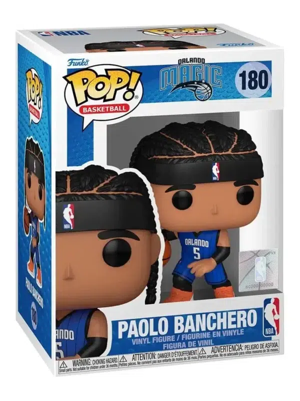 Funko POP! Paolo Banchero #180 NBA Basketball Orlando Magic - box